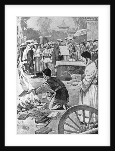 Burning Books in China Under Chin Dynasty by Anonymous