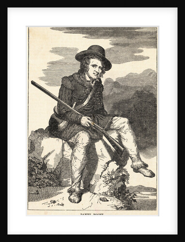 Portrait of American Frontiersman Daniel Boone by Anonymous