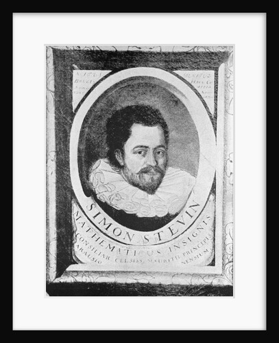 Portrait of Simon Stevin by Anonymous