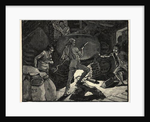 Mountain Still During Whiskey Rebellion by Anonymous