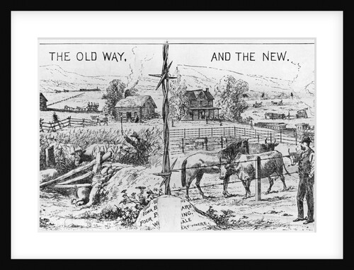 The Old Way, and the New Illustration by Anonymous