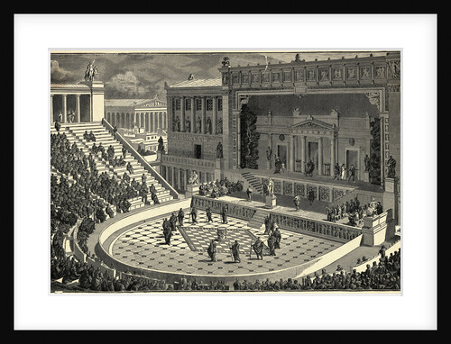 Theater of Dionysus at Athens by Anonymous