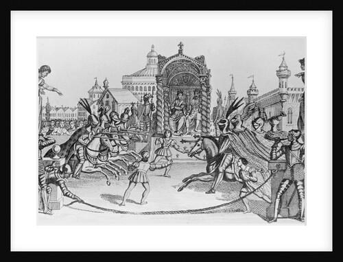 Tournament in England by Anonymous