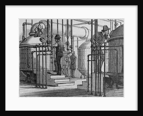 Illustration of a Pan Room at Borden's Factory by Anonymous