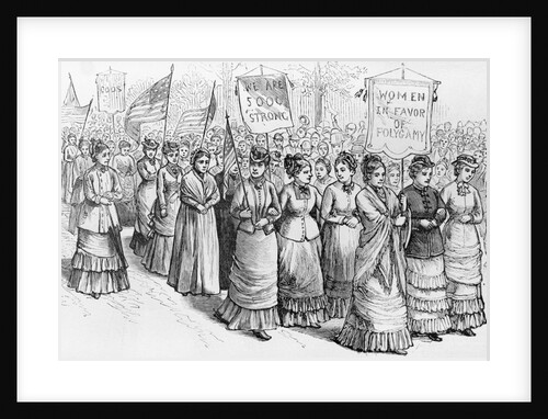 Women Favoring Polygamy by Anonymous