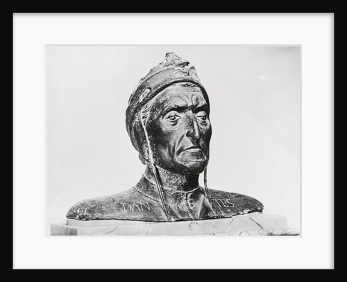 Bust of Dante Alighieri by Anonymous