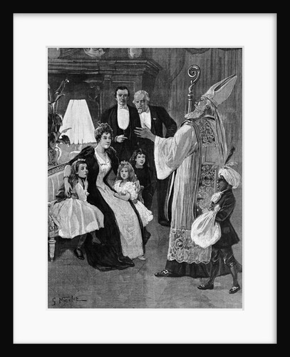 Santa Claus Arrives at Home by Anonymous