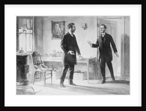 Painting of Alexander Graham Bell and Thomas A. Watson by Anonymous
