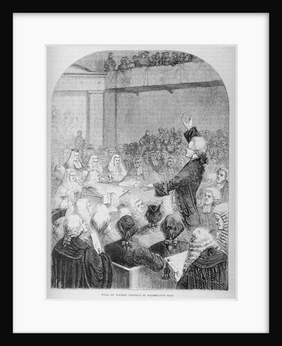 Trial of Warren Hastings by Anonymous