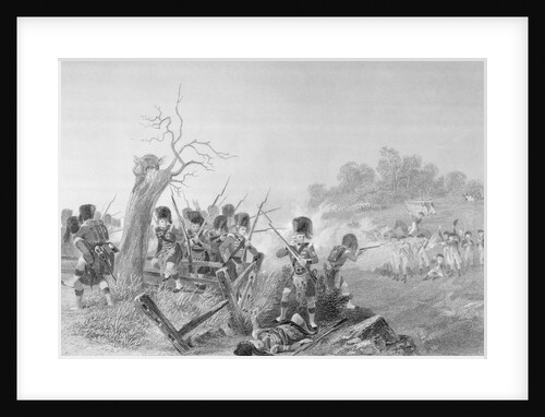 Soldiers Fighting in Revolutionary War by Anonymous