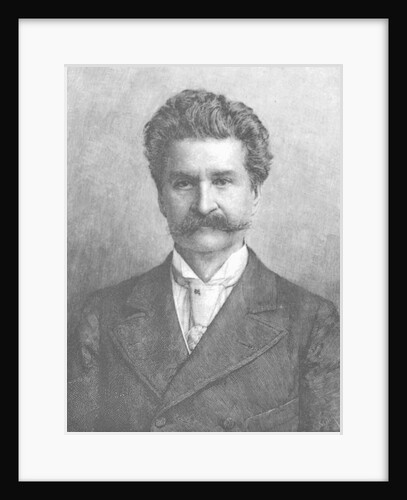 Engraving of Johann Strauss by Anonymous