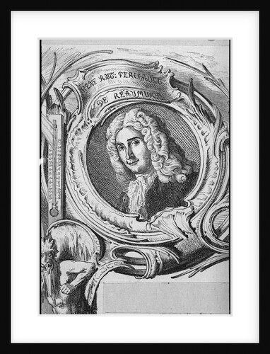 Rene Ant. Ferchault de Reaumur Print by Anonymous