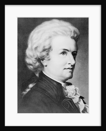 Austrian Composer Wolfgang Amadeus Mozart by Anonymous