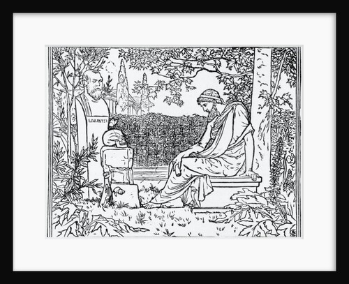 Plato Meditating on Immortality by Anonymous