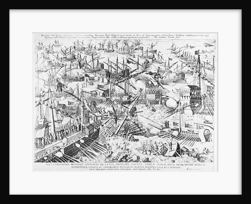 The Battle of Lepanto by Anonymous