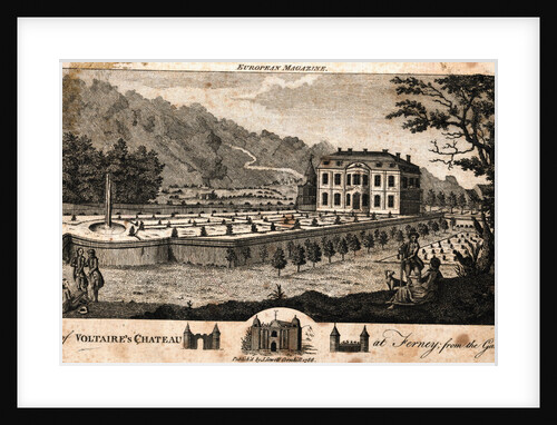 Exterior of the Huge Voltaire Estate by Anonymous