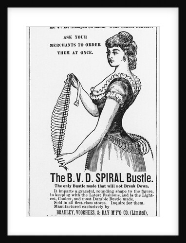 Clothing Advertisement from 1800s by Anonymous