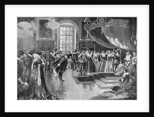 Samuel de Champlain Greeting Henry IV by Anonymous
