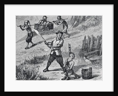 Execution of a Chinese criminal by Anonymous