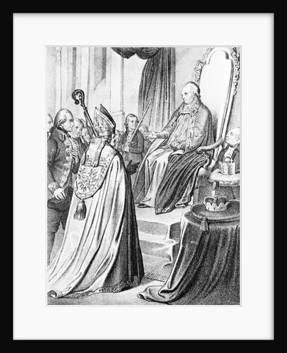 Crowning Leopold II Emperor by Anonymous
