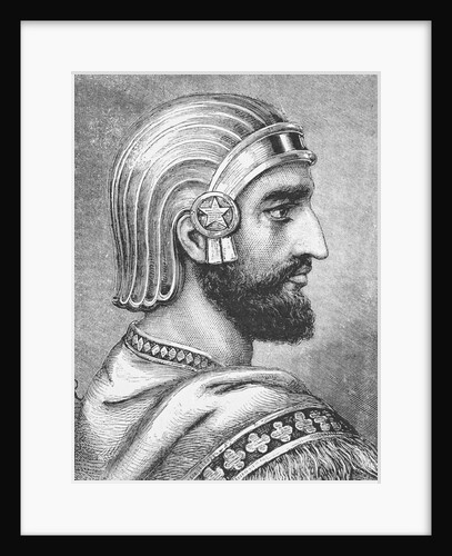 Engraving of Cyrus the Great by Anonymous