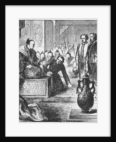 William Adams Appearing Before Shogun by Anonymous