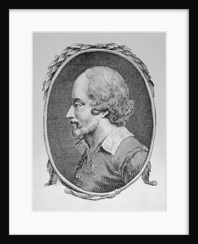 Oval Portrait of William Shakespeare by Anonymous
