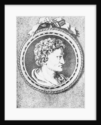 Engraving of Greek Astronomer, Hipparachus by Anonymous