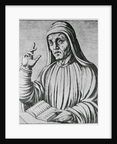 Portrait of Alcuin by Anonymous