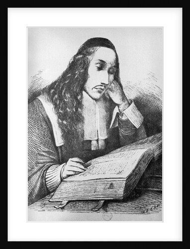 Spinoza Studying Philosophy by Anonymous