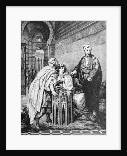 Sultan Saladin with His Sister Sittah by Anonymous