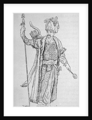 Portrait of Genghis Khan by Anonymous