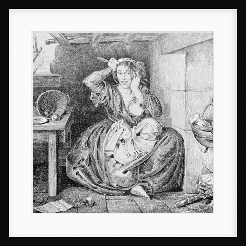 Mother Drowning Baby by Anonymous