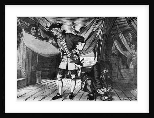 James Lind Giving Citrus Fruits to Sailors with Scurvy by Anonymous
