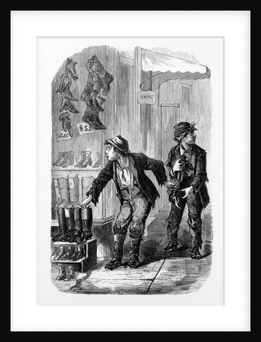 The Fortunes of a Street Waif Book Illustration by Anonymous