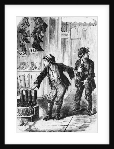 The Fortunes of a Street Waif Book Illustration by Anonymous