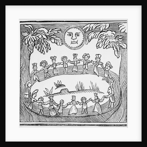 Illustration Of A Witch Dance by Anonymous