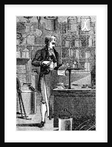 Man Making Tin Plates by Anonymous