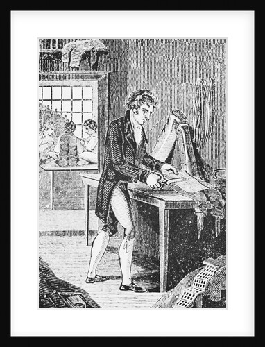 Portrait of Tailor by Anonymous