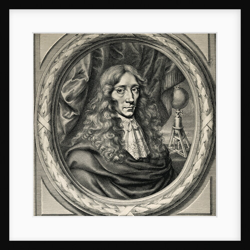 Engraving of Robert Boyle by William Faithorne