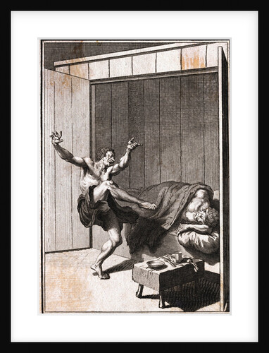 Man Performing Exorcism by Anonymous