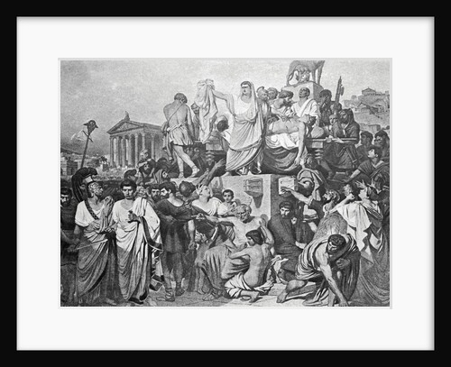 Mark Antony Eulogizing Julius Caesar by Anonymous