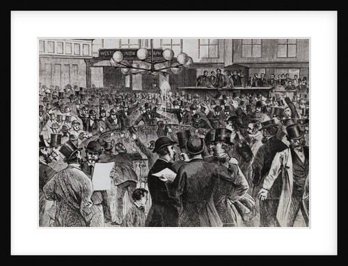 Excitement in the Gold Room by Anonymous