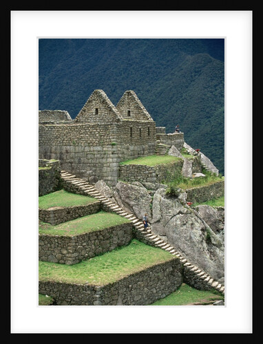 Ruins at Machu Picchu by Anonymous