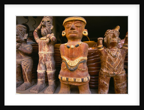 Primitive Clay Figures For Sale by Anonymous