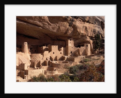 Anasazi Village in the Mesa Verde National Park by Anonymous
