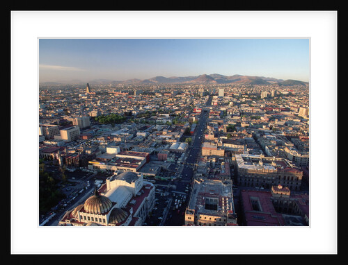 Aerial View of Mexico City by Anonymous