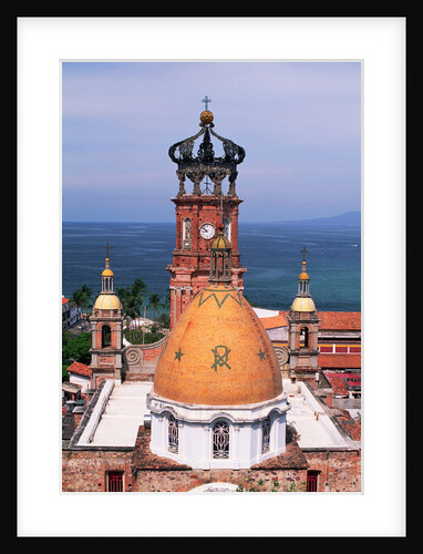 Dome of Puerto Vallarta Church by Anonymous