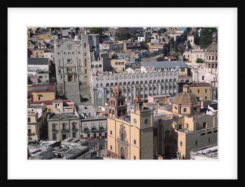 Aerial View of University and Church by Anonymous
