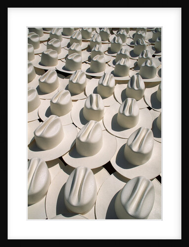 Rows of Cowboy Hats by Anonymous